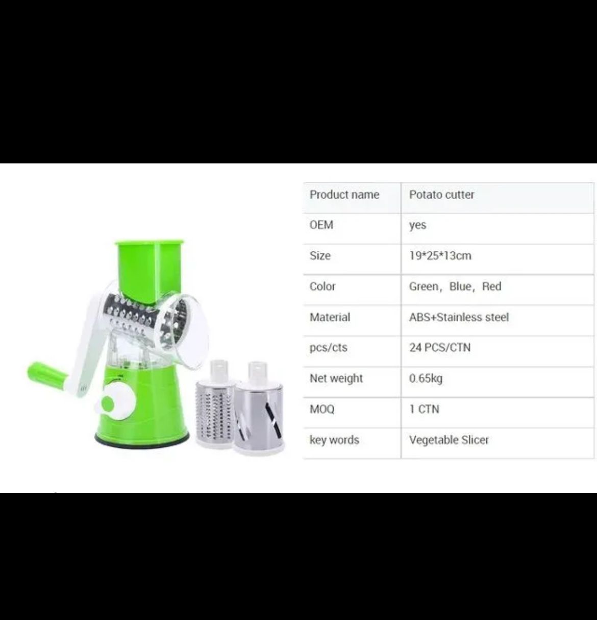 3 in 1 Vegetable Cutter Machine