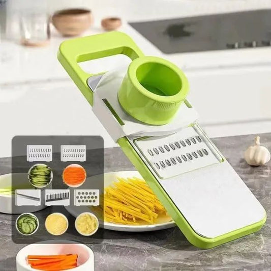 5‑in‑1 Vegetable Cutter | Multifunctional Grater, Slicer, Shredder & Peeler for Kitchen