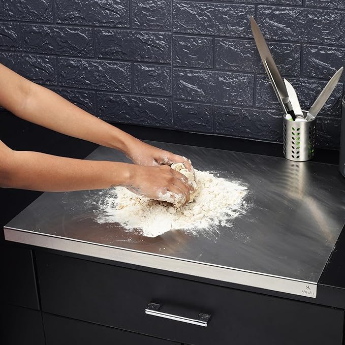 Large Stainless Steel Cutting Board