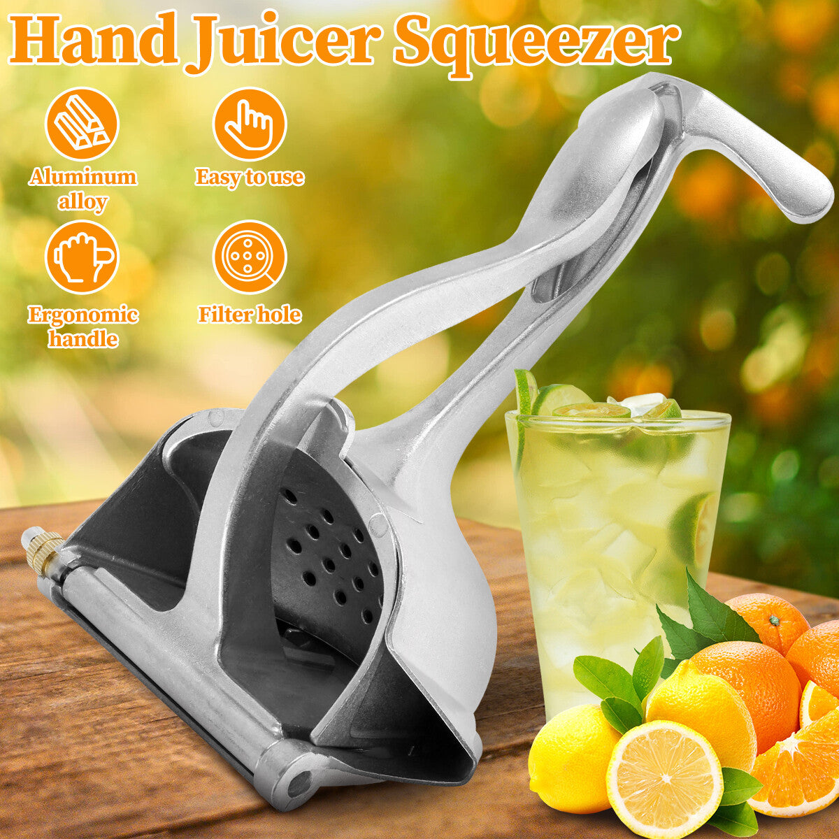 Easy Grip Manual Fruit Press
